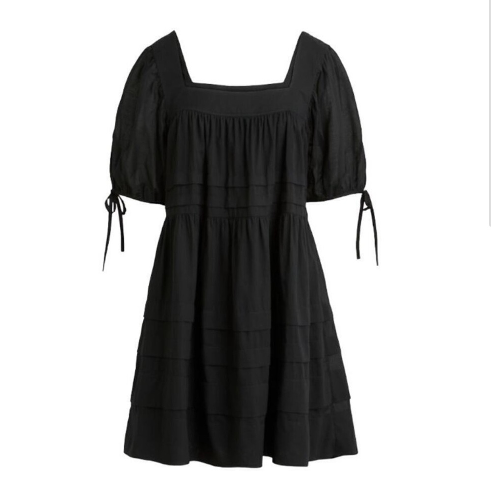 J. Crew Factory Black Mini Dress